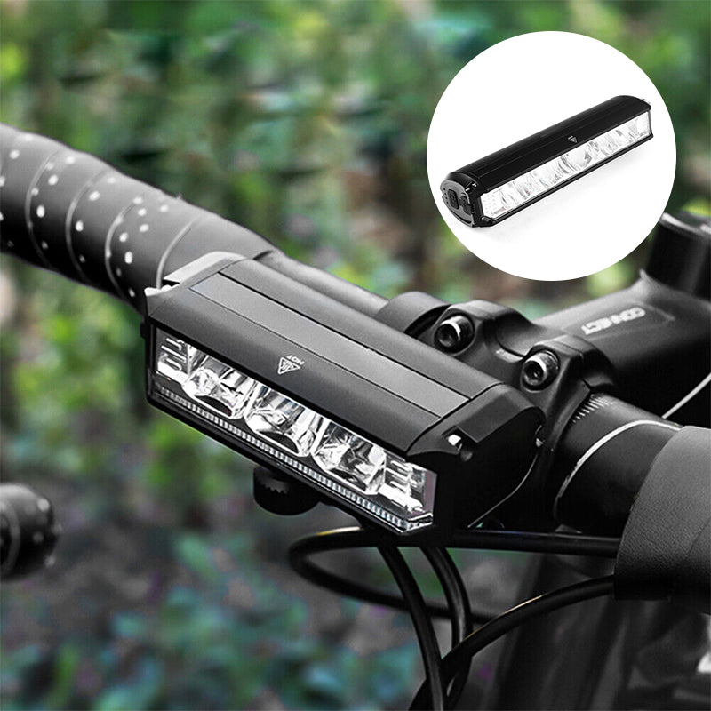 Bicycle Front Light 900 Lumens 180° Beam USB Rechargeable