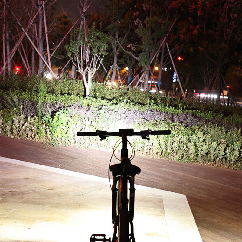 Bicycle Front Light 900 Lumens 180° Beam USB Rechargeable