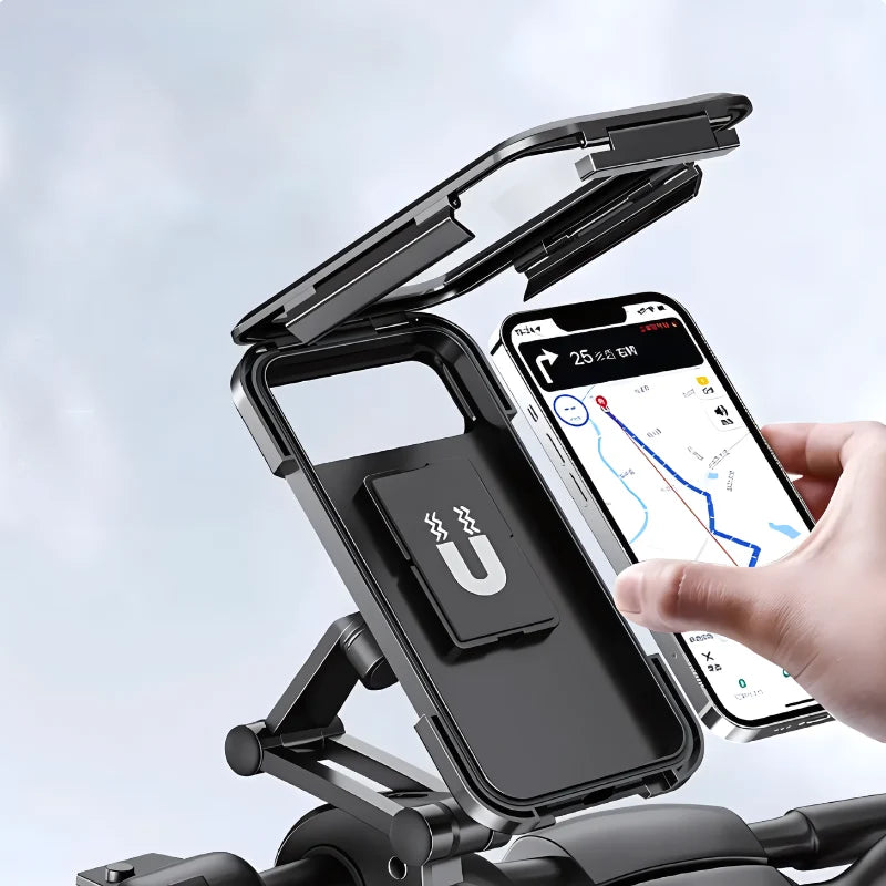Bicycle Phone Holder Waterproof Touchscreen 360° Swivel
