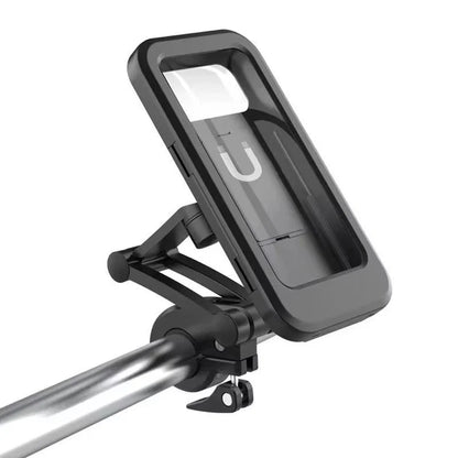 Bicycle Phone Holder Waterproof Touchscreen 360° Swivel