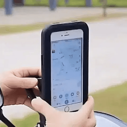Bicycle Phone Holder Waterproof Touchscreen 360° Swivel
