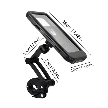 Bicycle Phone Holder Waterproof Touchscreen 360° Swivel