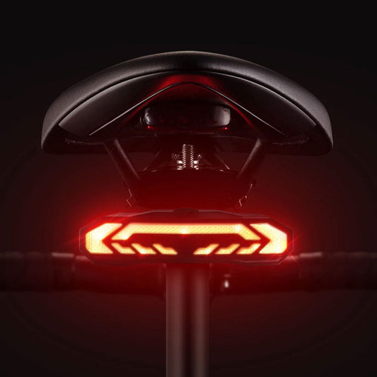 Bicycle Rear Light 110 dB Alarm USB Rechargeable IP65