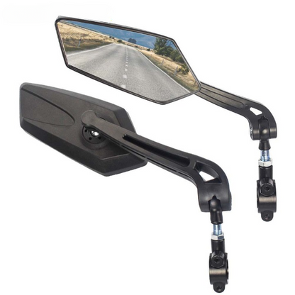 Bicycle Rearview Mirror 360° Adjustable Universal Clamp