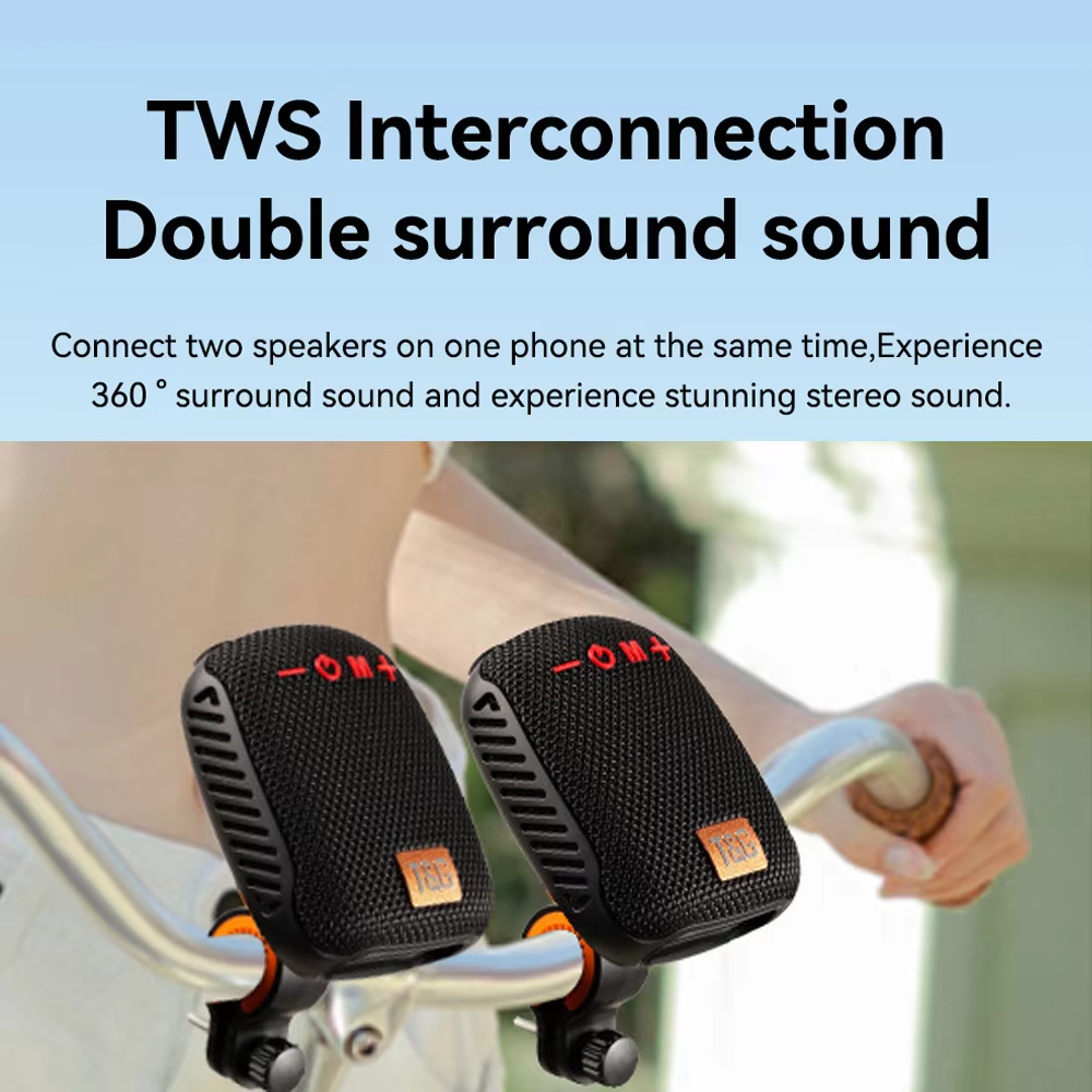 Bicycle Speaker Bluetooth IPX5 Handlebar Mount