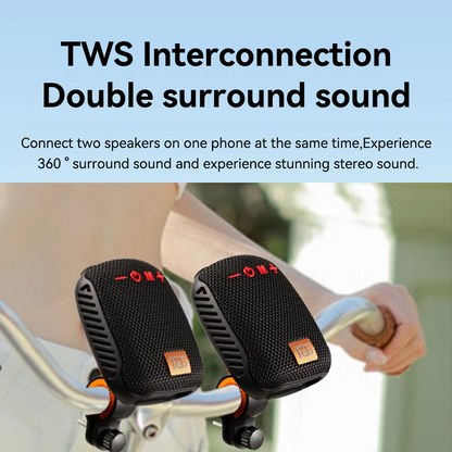 Bicycle Speaker Bluetooth IPX5 Handlebar Mount