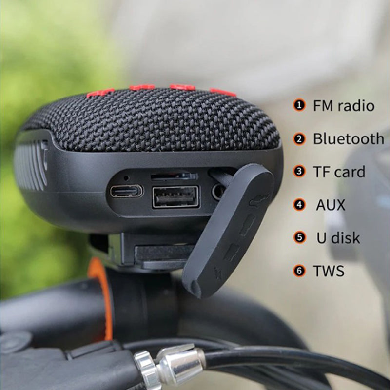 Bicycle Speaker Bluetooth IPX5 Handlebar Mount
