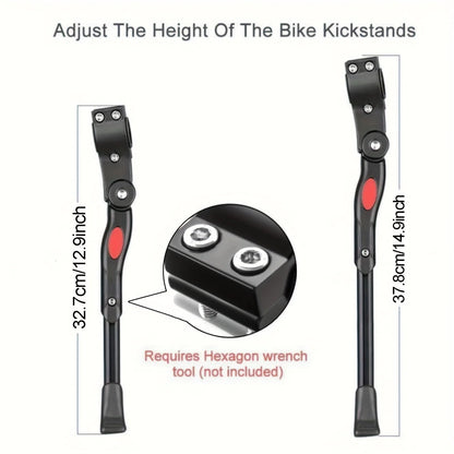Bicycle Stand Height Adjustable Tip Resistant Universal Fit