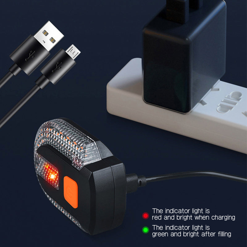 Bicycle Tail Light Wireless Remote & USB Rechargeable
