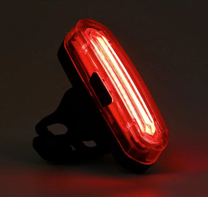 Bicycle Taillight USB Rechargeable Wide-Angle & 360 Degree Mount
