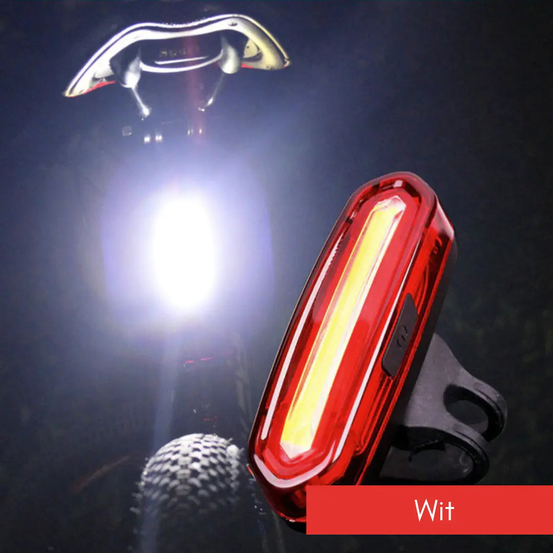 Bicycle Taillight USB Rechargeable Wide-Angle & 360 Degree Mount