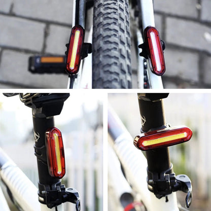 Bicycle Taillight USB Rechargeable Wide-Angle & 360 Degree Mount