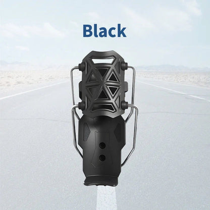 Bike Bottle Holder Adjustable Nylon Metal-Reinforced 360 Degree Rotation
