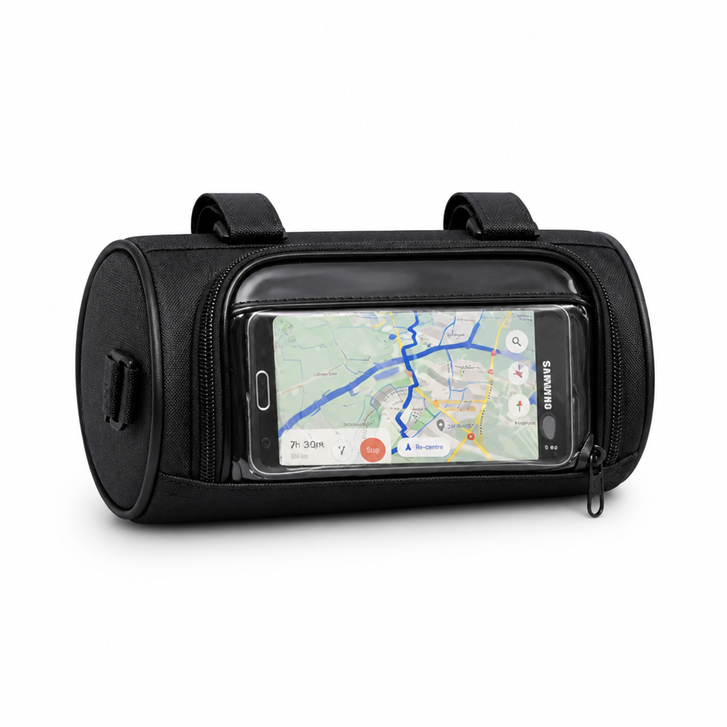 Bike Handlebar Bag Touchscreen Window Splash-Resistant