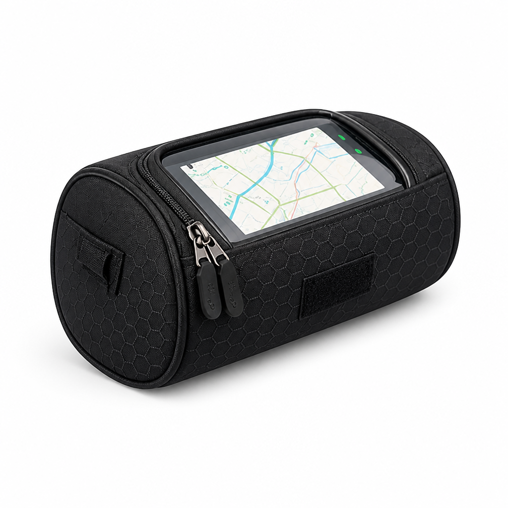 Bike Handlebar Bag Touchscreen Window Splash-Resistant