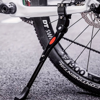 Bike Kickstand Adjustable Height Weather-Resistant Aluminum