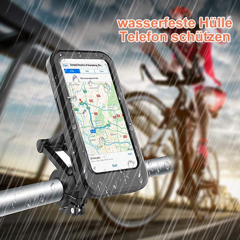 Bike Phone Mount Waterproof Touchscreen 15W Wireless & USB