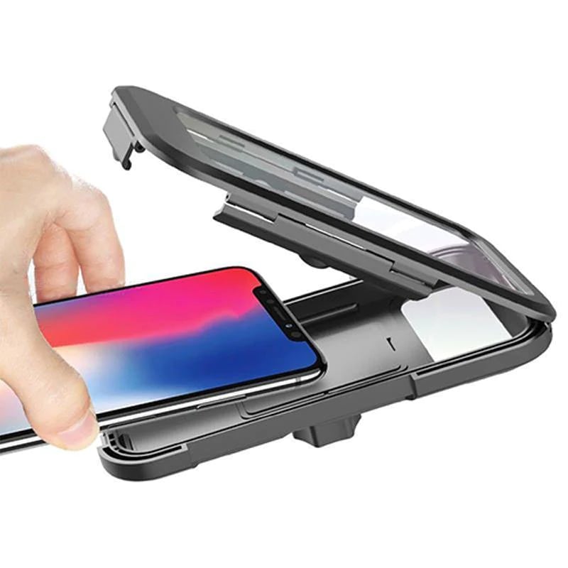 Bike Phone Mount Waterproof Touchscreen 15W Wireless & USB