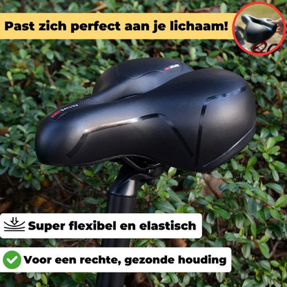 Bike Saddle Ergonomic Shock-Absorbing Ventilated