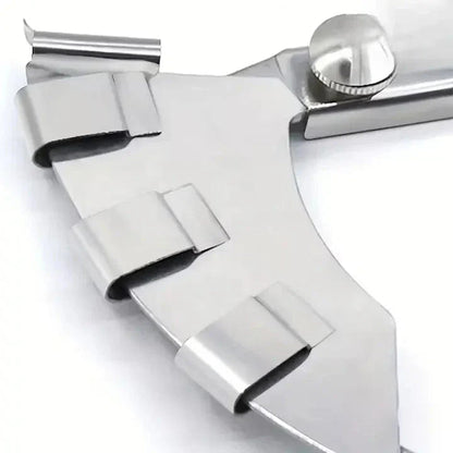 Binder Folder Double Fold Stainless Steel