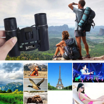 Binoculars 40x Multi-Coated Foldable Water-Resistant