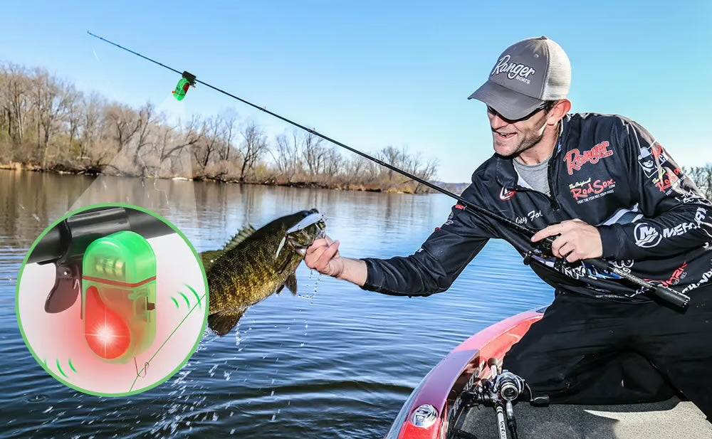 Bite Alarm Waterproof LED & Vibration Alerts