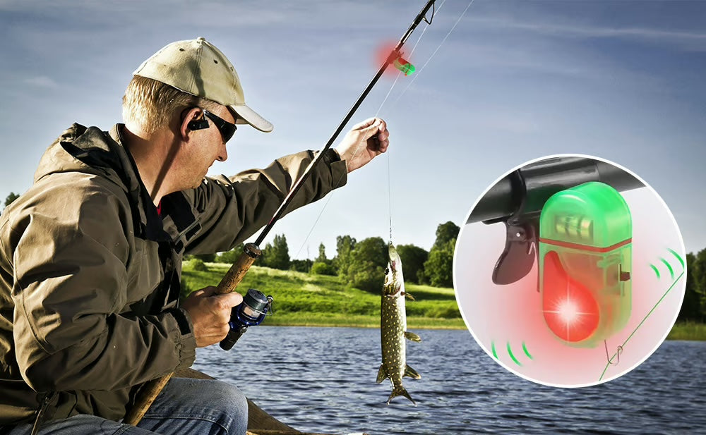 Bite Alarm Waterproof LED & Vibration Alerts