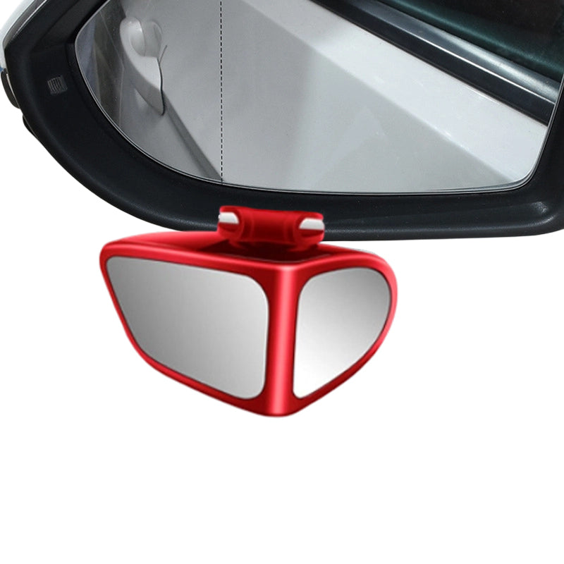 Blind Spot Mirror Dual-Lens 360 Degree Adjustable Self-Adhesive