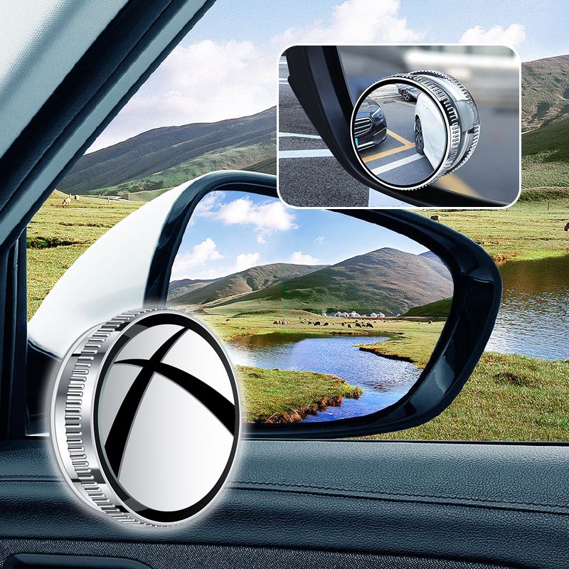 Blind Spot Mirrors 360° Rotatable Set of 2