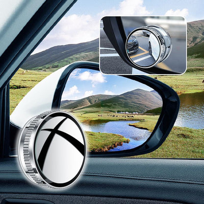 Blind Spot Mirrors 360° Rotatable Set of 2