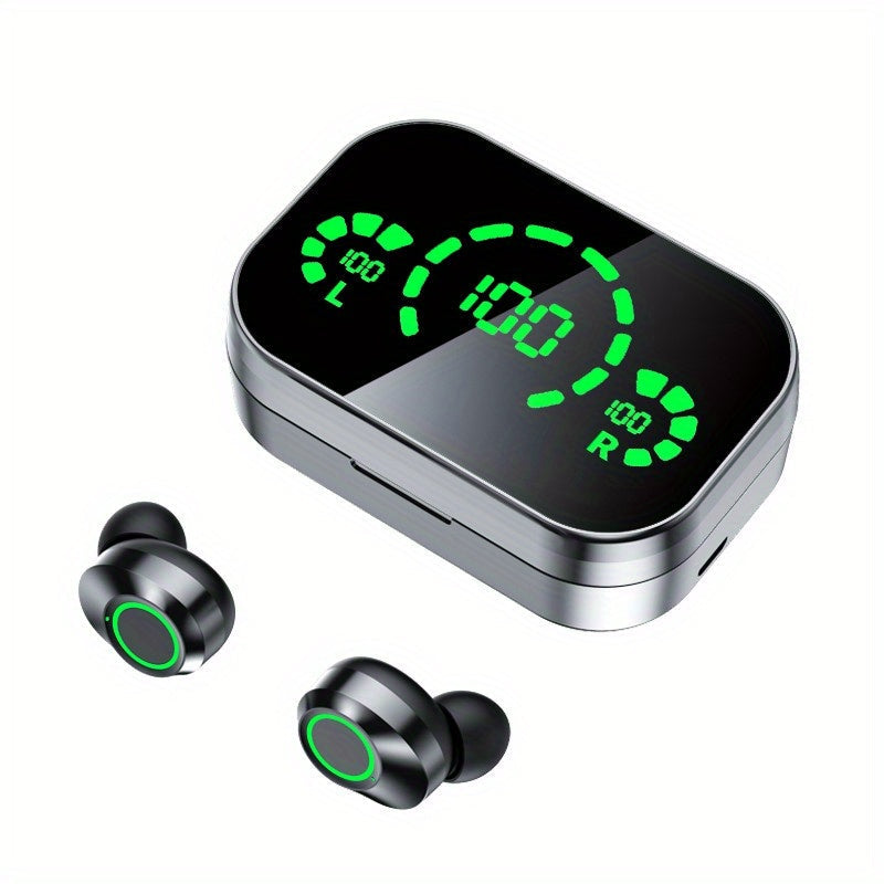 Bluetooth Earbuds LED Charging Case & Touch Control
