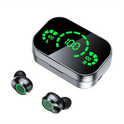 Bluetooth Earbuds LED Charging Case & Touch Control