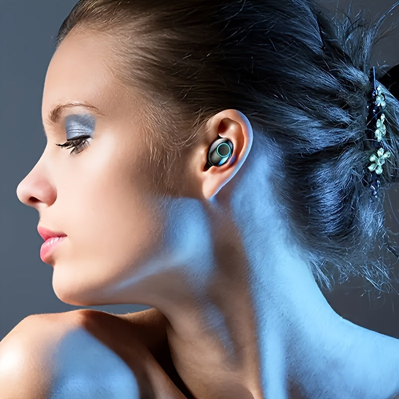 Bluetooth Earbuds LED Charging Case & Touch Control