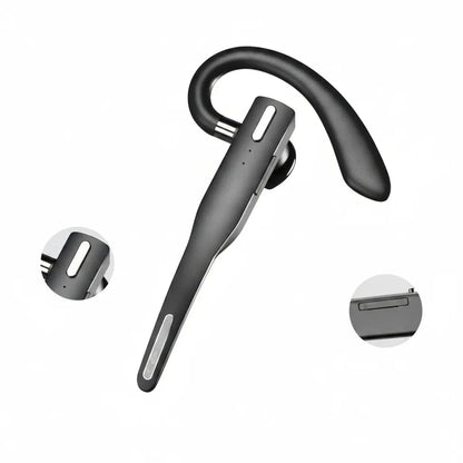 Bluetooth Headset Noise-Cancelling Dual Microphone 20-Hour Battery