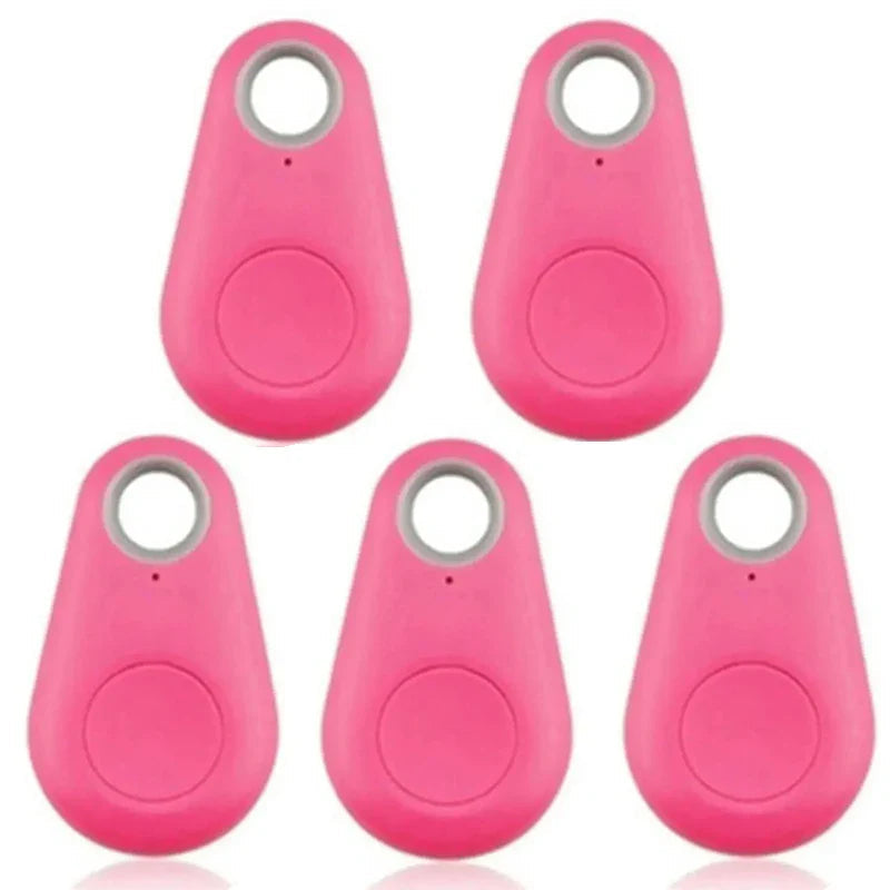 Bluetooth Tracker App-Activated Loud Alarm Color-Coded Set of 5