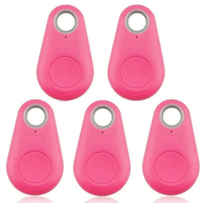 Bluetooth Tracker App-Activated Loud Alarm Color-Coded Set of 5