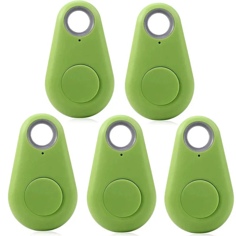 Bluetooth Tracker App-Activated Loud Alarm Color-Coded Set of 5