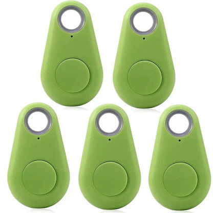 Bluetooth Tracker App-Activated Loud Alarm Color-Coded Set of 5