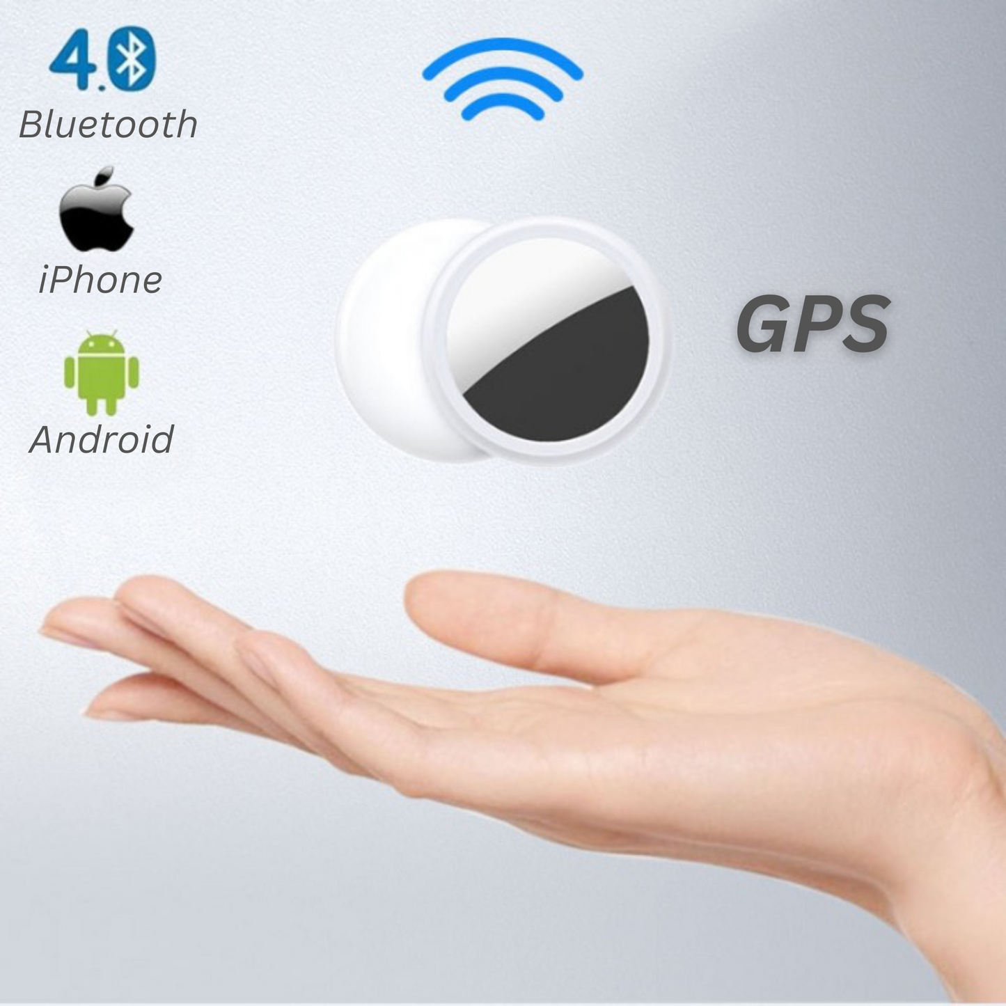 Bluetooth Tracker Compact Keychain App-Controlled