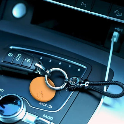 Bluetooth Tracker Set of 2 Flat Round Loud Alarm