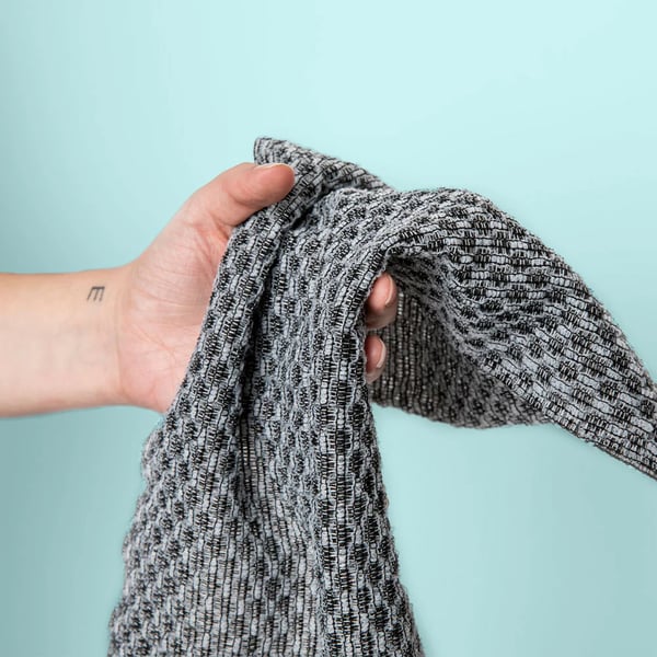 Body Exfoliating Towel Bamboo Charcoal Antibacterial Dual-Texture