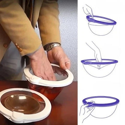 Bowl Covers Universal Fit Airtight Set of 6