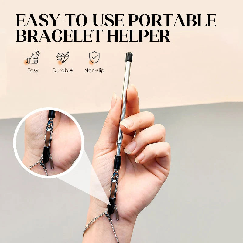 Bracelet Clasp Helper One-Handed & Non-Slip Alloy