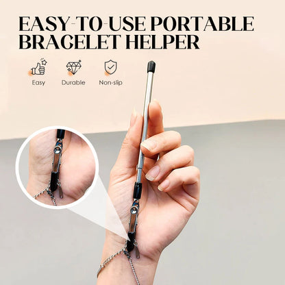 Bracelet Clasp Helper One-Handed & Non-Slip Alloy