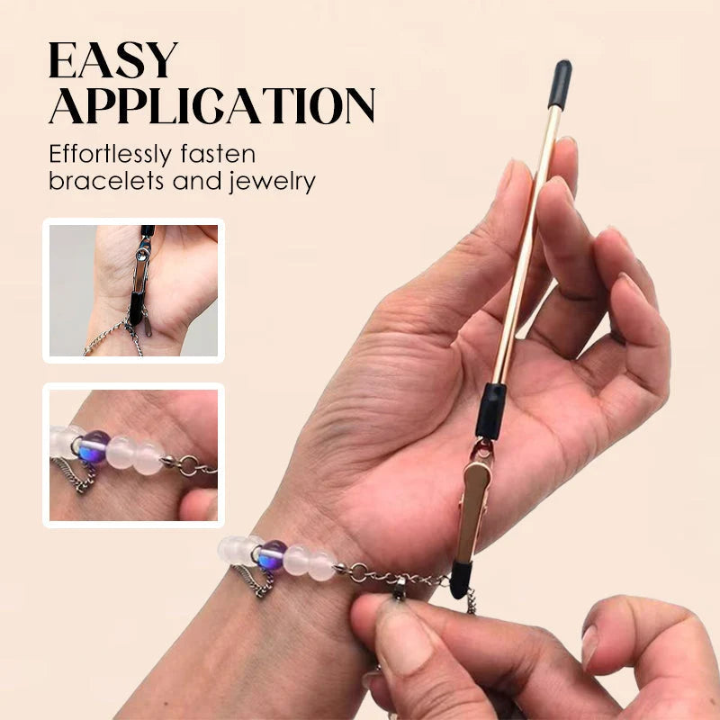 Bracelet Clasp Helper One-Handed & Non-Slip Alloy