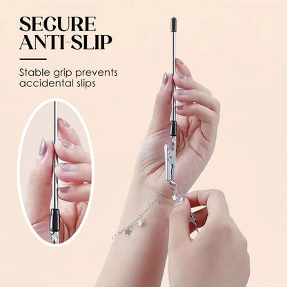 Bracelet Clasp Helper One-Handed & Non-Slip Alloy