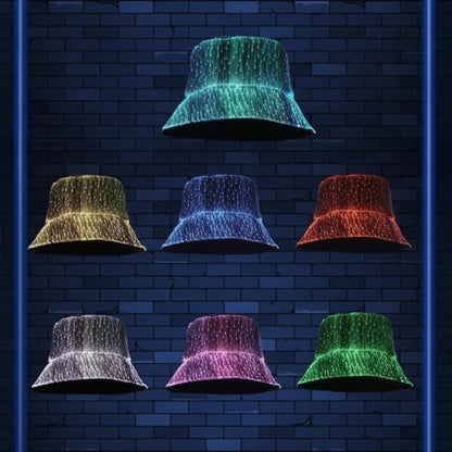 Bucket Hat LED Lighting Multiple Modes