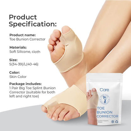 Bunion Protector Gel-Padded Breathable Set of 2