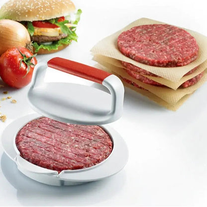 Burger Patty Maker Non-Stick & Dishwasher-Safe Space-Saving