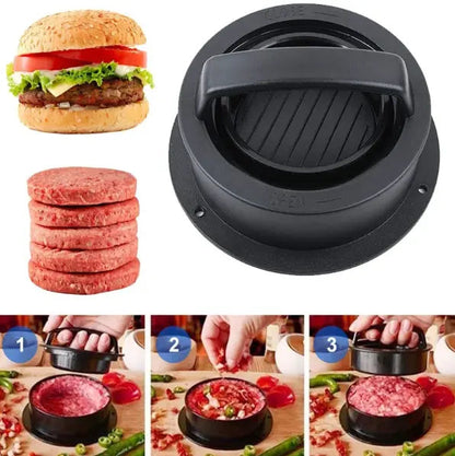 Burger Press Twist-Lock Lid Uniform Patties